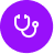 Telemedicine compatible AI scribe icon