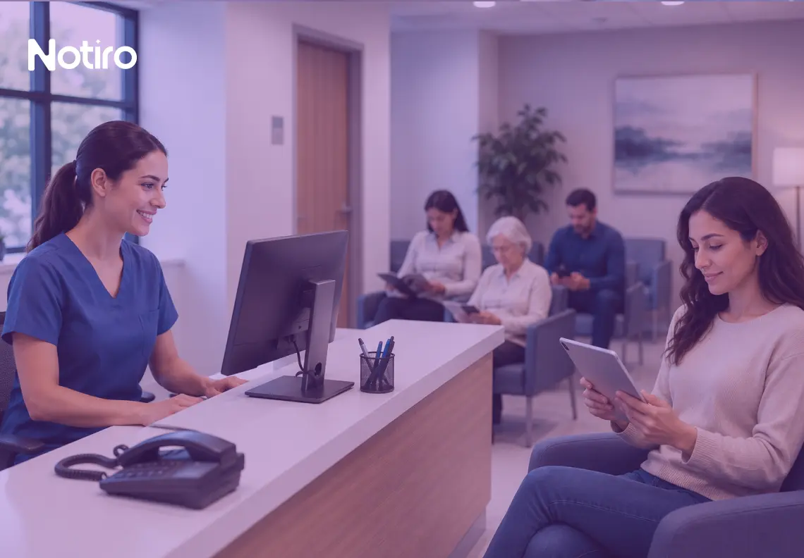 How AI Patient Intake software reduces times and no-shows.